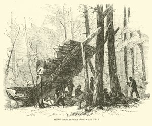 Fire-Proof Where Sedgwick Fell, May 1864 by American School