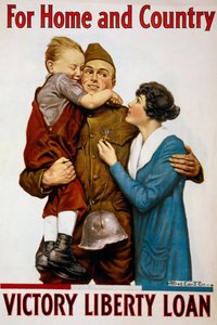 For Home and Country Liberty Loan Poster