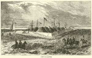 Fort McAllister, November 1864 by American School