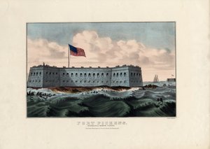 Fort Pickens: Pensacola Harbor, Florida, pub. by Currier & Ives, c.1865