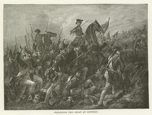 Frederick the Great at Leuthen by American School