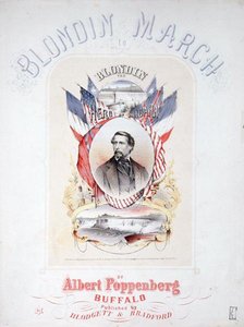 Front cover for the sheet music of 