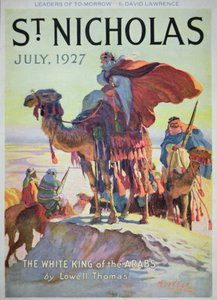 Front cover of St. Nicholas magazine, July 1927