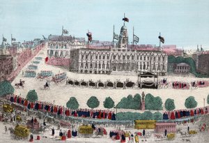 Funeral Procession of Abraham Lincoln, 25th of April 1865 in New York, pub. 1865