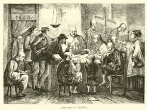 Gambling at Macao by American School