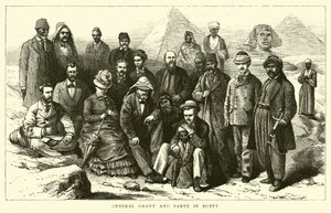 General Grant and Party in Egypt