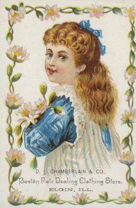Girl Holding Flowers