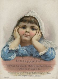 Girl Leaning on Table