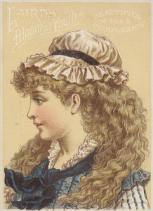 Girl in Mop Hat