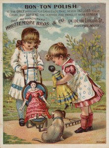 Girls Playing with Dolls