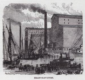 Grain-Elevators by American School