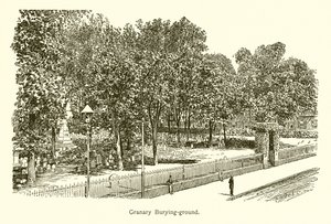 Granary Burying-ground by American School