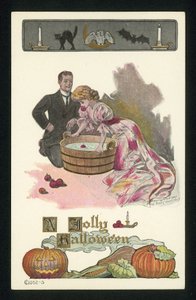 Halloween Greetings Card by American School