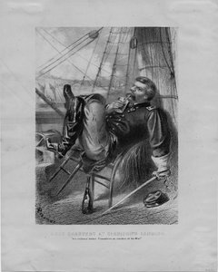 Head Quarters at Harrisons Landing by American School