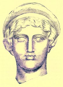 Hebe, Illustration from History of Greece by Victor Duruy, Published 1890 by American School
