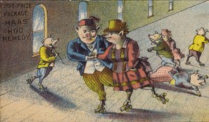 Hogs Roller Skating by American School