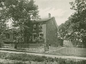 Home of Ulysses S. Grant in 1861 by American School