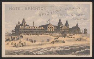 Hotel Trade Card by American School