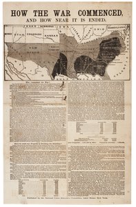 How the War Commenced, and How Near It Is Ended, 1864 by American School
