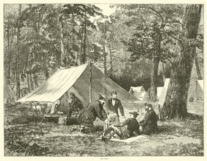 In camp, July 1863