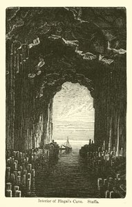 Interior of Fingals Cave, Staffa