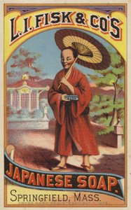 Japanese Man Holding Soap