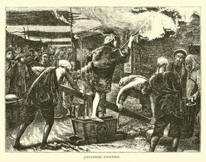 Japanese firemen by American School