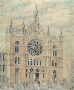 Khal Adath Jeshurun Synagogue, New York by American School