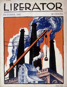 Landscape of factories by American School