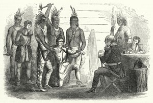 Lieutenant Boyd before Colonel Butler, an Incident of Savage Forbearance and Civilized Vindictiveness