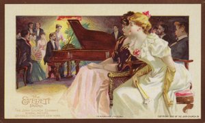 Listening to a Piano Recital by American School