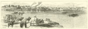 Little Rock, Arkansas, August 1863 by American School