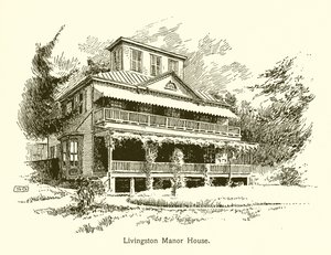 Livingston Manor House, Washington in New York by American School