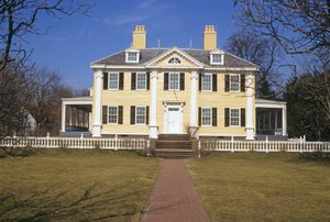 Longfellow National Historic Site, built 1759 by American School