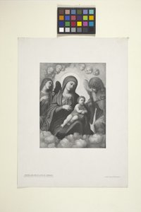 Madonna And Child In Glory