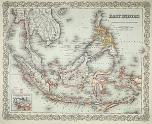 Map of the East Indies by American School