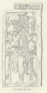 Maya Rain God by American School