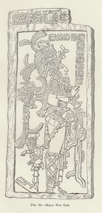 Maya War God by American School