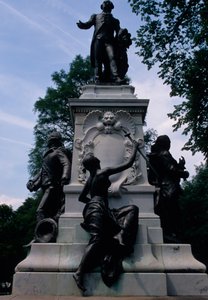 Memorial statue to General Gilbert de Lafayette, 1891 by American School