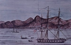 Mexican-American War (1846-48), US Navy Landing Forces at Loreto by American School
