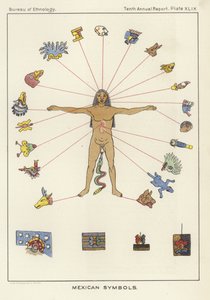 Mexican Symbols by American School