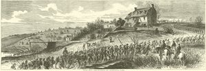 Mine Run, recrossing at Germania Ford, November 1863 by American School