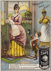 Mother Cradling Baby by American School