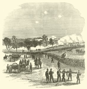 Near Chancellorsville, 1 May by American School