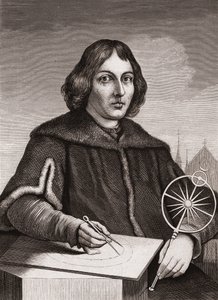 Nicolaus Copernicus, c.1850 (engraving) by American School