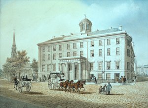 North American Street Scene by American School