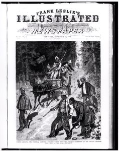 North Carolina, the Political Campaign: Colored Voters from the Interior Journeying to the Polling Stations, from 