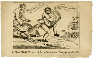 Ograbme, or The American-Snapping Turtle by American School