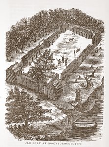 Old Fort at Boonsborough, 1775