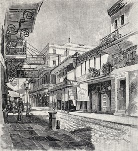 Old St. Louis Hotel, later The State House, New Orleans, from 